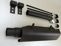 Flüsterauspuff Auspuff leise Polaris 300 Hawkeye