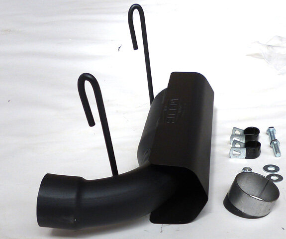 Flüsterauspuff Auspuff leise für Kawasaki Mule 3000 3010 4010 Trans Mule